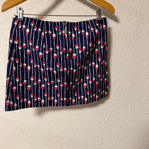 Lilly Pulitzer Navy and Pink Mini Skirt - Picture 4 of 4
